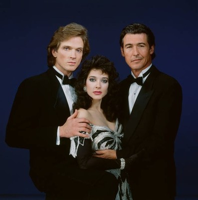 James Horan Lisa Peluso Randolph Mantooth in tv series Loving TV Old Photo 5