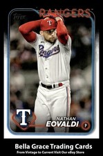 2024 Topps Series 1 Nathan Eovaldi #258 Texas Rangers MLB Baseball 