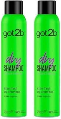got2b Trockenshampoo Instant Fresh Up Extra Texture 200 ml, reinigt & erfrischt, Ins