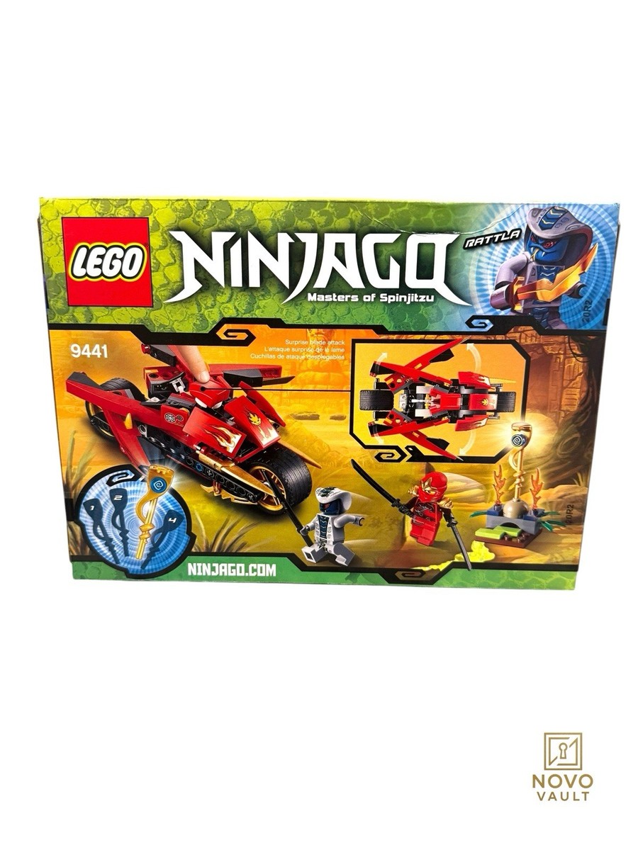 LEGO NINJAGO: Kai's Blade Cycle (9441) for sale online | eBay