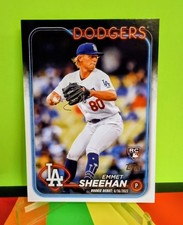 2024 Topps Update Emmett Sheehan #US141 Rookie Debut. Gradable! Mt/GeM-Mt Beauty