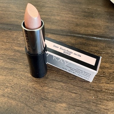 RARE HTF New In Box Mary Kay Creme Lipstick Sheer Blush ~ Full Size ~ Fast Ship