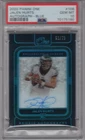 JALEN HURTS 2020 PANINI ONE BLUE RC ON CARD AUTO #/75 PSA 10 GEM MINT **POP 1**