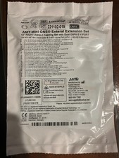 Lot of 8 MiniOne AMT Enteral extension set ENFit Y-port 12" right angle