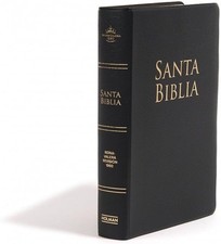 Biblia  letra grande tamaño manual  reina valera 1960 vinyl  letra 12 puntos