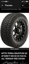 Nitto Terra Grappler G2 At Bsw P 285 50 20 116s Xl All Terrain Tire 215480
