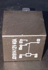 4 Pack JD1914 Car Relay, 12V 40A, 5 Pin SPDT, Automot Item Package Quantity: 4