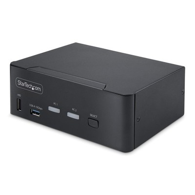 StarTech.com P2CDD143-KVM-SWITCH KVM-Switch schwarz