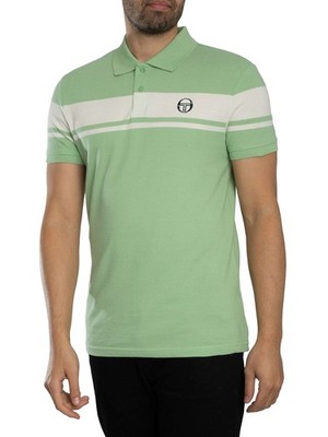Sergio Tacchini Herren Young Line Polo Shirt, Grün
