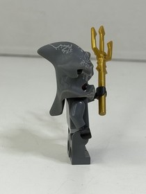 LEGO Hammerhead Warrior 7984 7977 Shark Atlantis Trident Minifigure Figure RARE