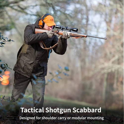 Taktische Molle Scheide Tasche Gewehr Flinte Gun Holster Tasche Jagdzubehör - Bild 6 von 15