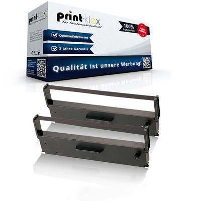 2x Alternative Farbbänder für Epson ERC 31 Schriftband TTR - Office Plus Serie