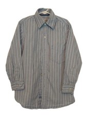 Boys Small Button Up Long Sleeve Dress Shirt