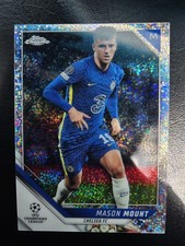 Mason Mount 2022 Topps Chrome Champions League #139 Speckle Refractor Chelsea