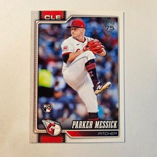 2026 Topps Parker Messick RC #67 Guardians 