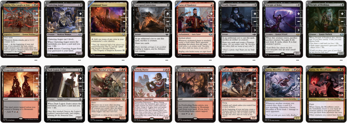 Kardur Doomscourge *Custom Commander Deck* MTG EDH Rakdos Aggro Chaos | eBay Kardur Doomscourge *Custom Commander Deck* MTG EDH Rakdos Aggro Chaos | eBay