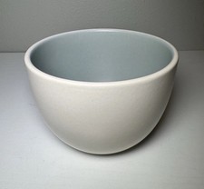 Heath Ceramics Deep Serving Bowl Retired Glaze Combo 6" x 4" LINEN/MIST