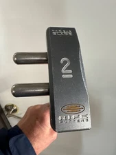 Rife Two Bar Blade 2 Putter Steel Shaft Double Bar Counterbalance ~34” New Grip