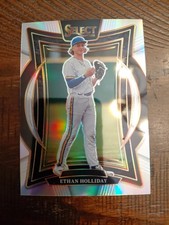 2025 Panini Select Baseball - Ethan Holliday #49 Silver Prizm