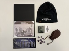 Critical Role Legend of Vox Machina Kickstarter Dice Cards Beanie Print Stickers