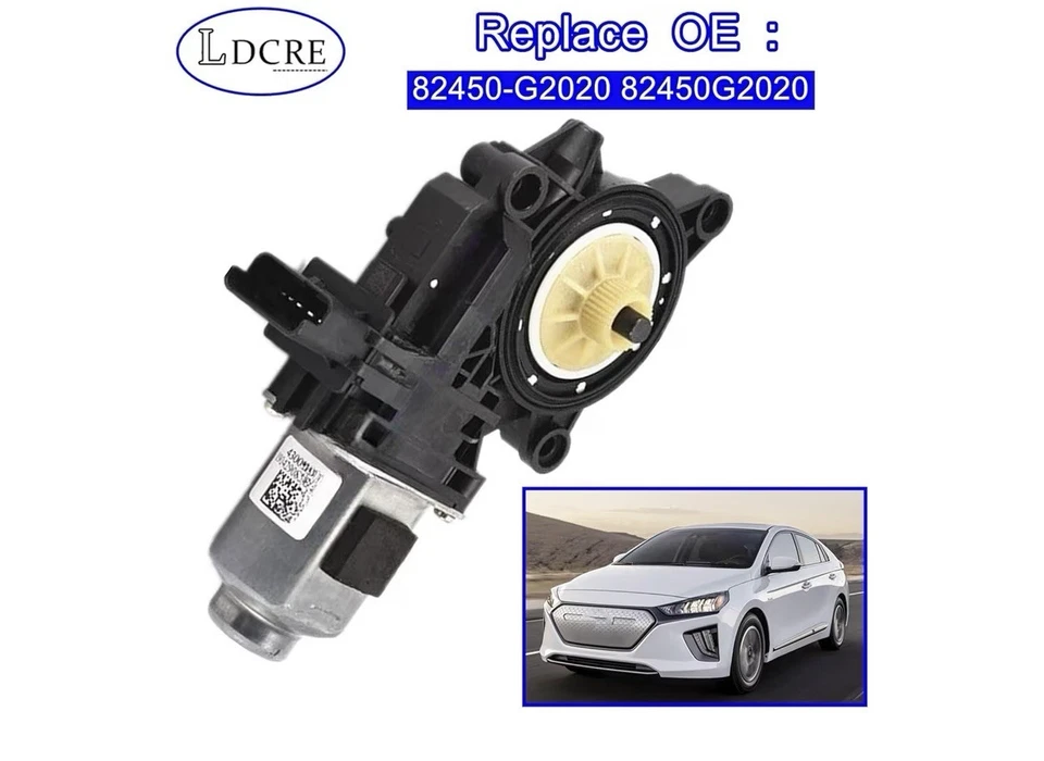 FRONT LEFT Power Window Motor For 2017-2022 Hyundai Ioniq 82450-G2020 - Image 3 of 4