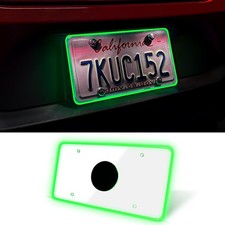 Waterproof LED License Plate Frame - Easy to Install License Plate Frame with...