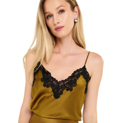 Cami NYC Andria Silk Camisole Medallion Gold Size 2XS BNWT | eBay