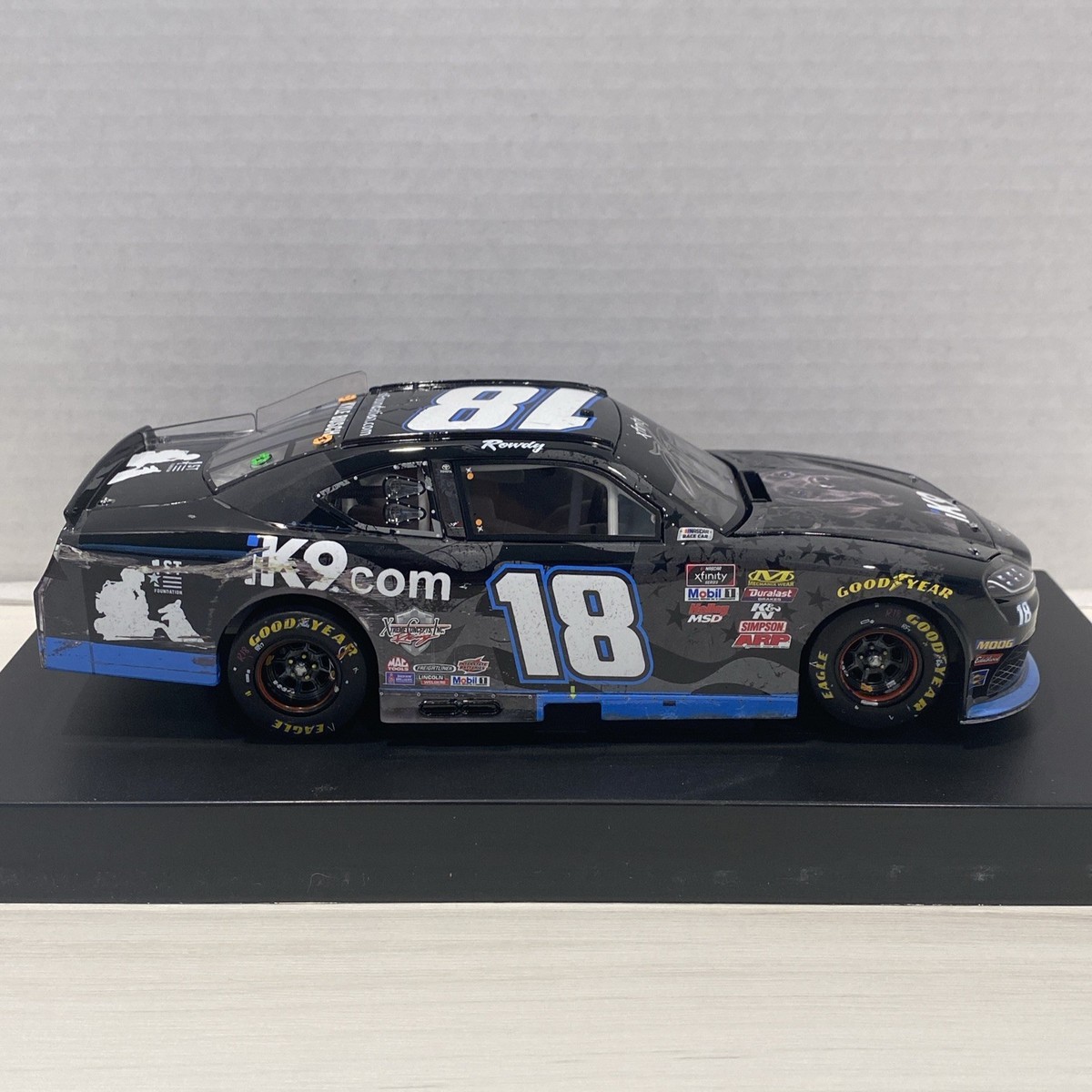 2019 Kyle Busch Autographed Signed ik9 Las Vegas Xfinity Win 1/24