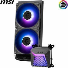 NEW Sealed MSI MAG Coreliquid A15 240 Black AIO ARGB Liquid Cooling 240mm
