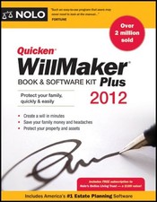 Quicken WillMaker Plus 2012: B - GOOD