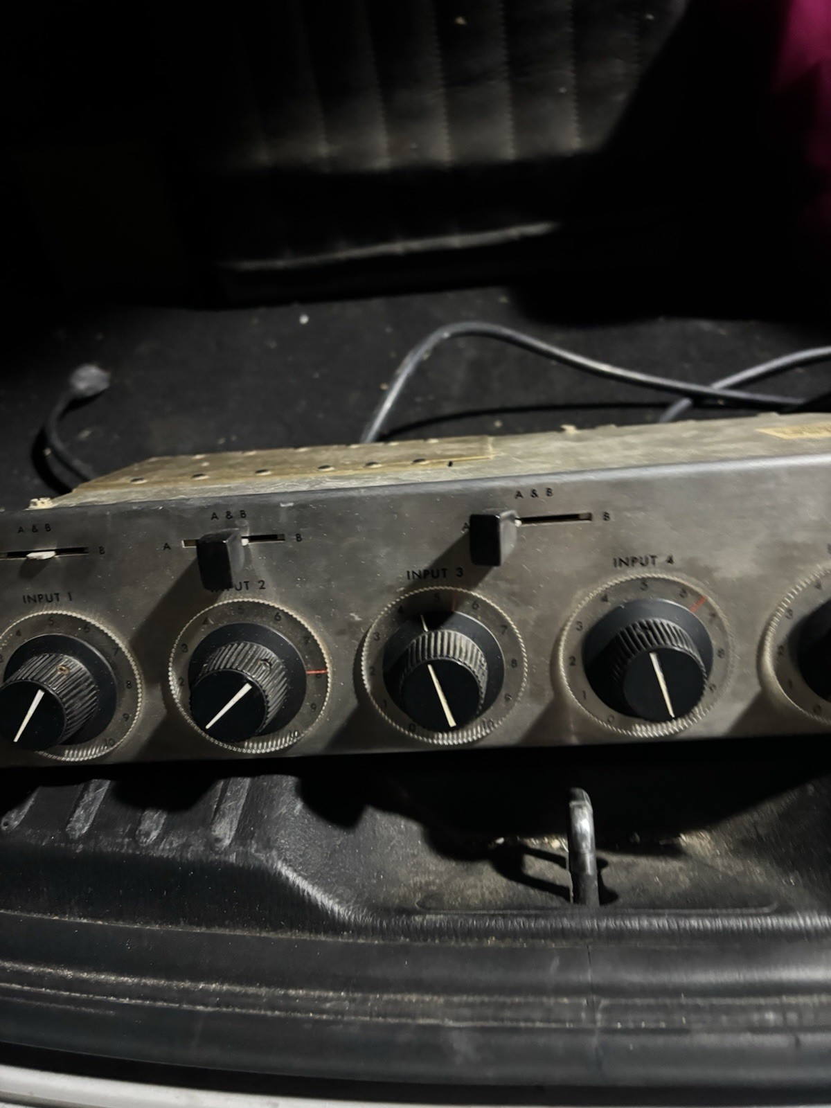 Ampex Model AM10 Vintage Solid State 6 Channel Microphone Preamp/Mixer Vtg USA 