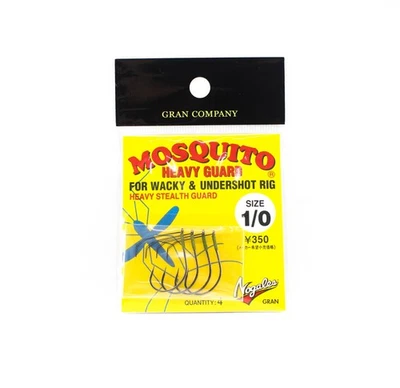 Varivas Mosquito Wacky Worm Hook Heavy Guard Size 1/0 (4106) - Bild 1 von 4