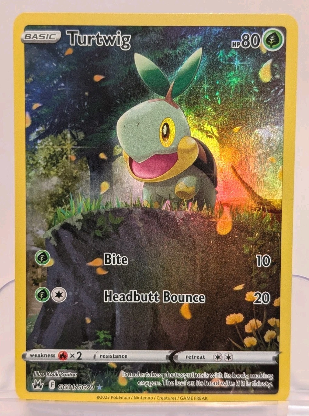 Turtwig GG31/GG70 Pokemon TCG SWSH Crown Zenith - Galarian Gallery