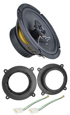 Ground Zero 2-Wege 120Watt 16,5cm Lautsprecher für Mazda 6 CX5 ab 2013 Fronttür