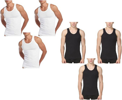 Herren Unterhemden Singlet 100% Baumwolle Trägertops für Herren Utra Soft Herrenweste Unterhemd