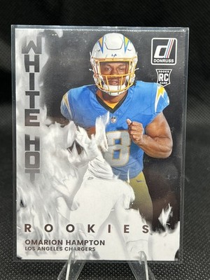 2025 Donruss #WHR-OMH Omarion Hampton White Hot Rookies B4
