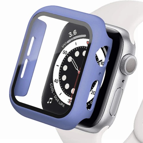 Tempered Glass+cover For Apple Watch Accessories 45mm 41mm 44mm 40mm 42mm Screen - Zdjęcie 65 z 134