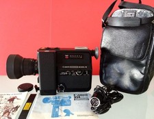 Vintage Design Canon 514 XL-S. Super 8 Movie Camera  Orig Case/ good condition