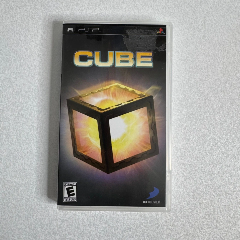 Cube (PSP) Sony PlayStation Portable Puzzle Game Complete CIB UMD Tested - Image 2 of 4