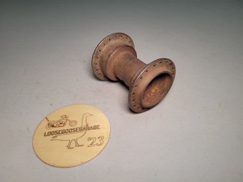 Vintage British Hub Co. "Carhub" No. 2 or 3 Wheel Rim 40 Spoke 1900s Cyclecar?