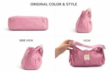 Pink Shoulder Bag Women’s Mini Handbag Faux Studded Y2K Style Small Purse