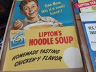 Vintage 1940s Lipton Soup Advertising Store Posters Lot Of 3 — photo 3