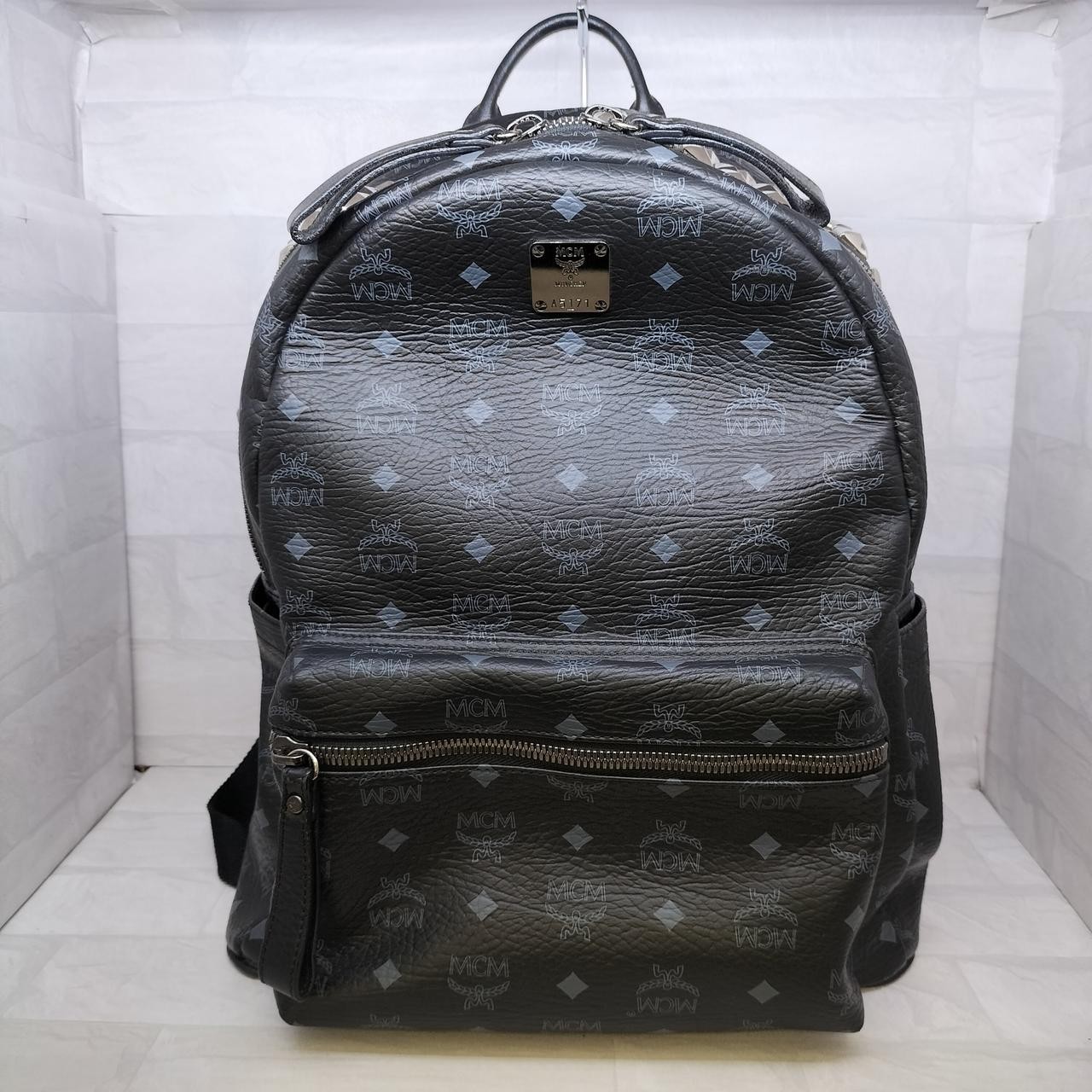 Visetos Studded Backpack Model Number 10051112 MCM - image 1