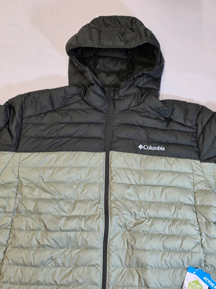 Columbia Mens Silver Falls II Insulated Synthetic Puffer Jacket - Mens XXL - Image 4 of 4