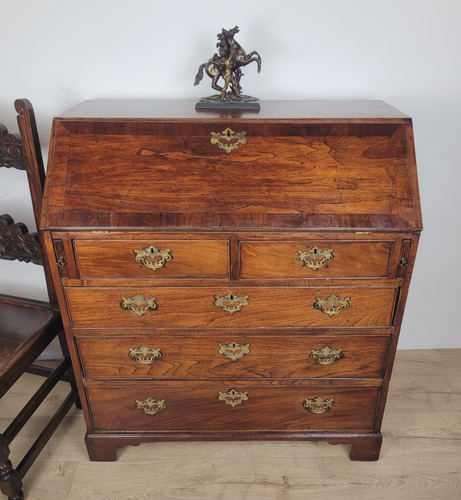 George III Writing Bureau Desk 18thC Key & Lock Antique Delivery Available