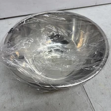 New Extra Large 8 Qt. Stainless Steel Mixing Bowl STANDARD Weight Commercial