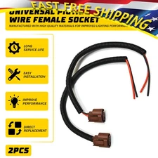 Extension Wire Pigtail Female 9006 U Two HB4 Harness Fog Replacement Light Plug