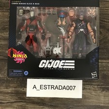 G.I. Joe Classified Series 160 Ninja Force Cobra Ninjas- Slice and Dice Set NIB