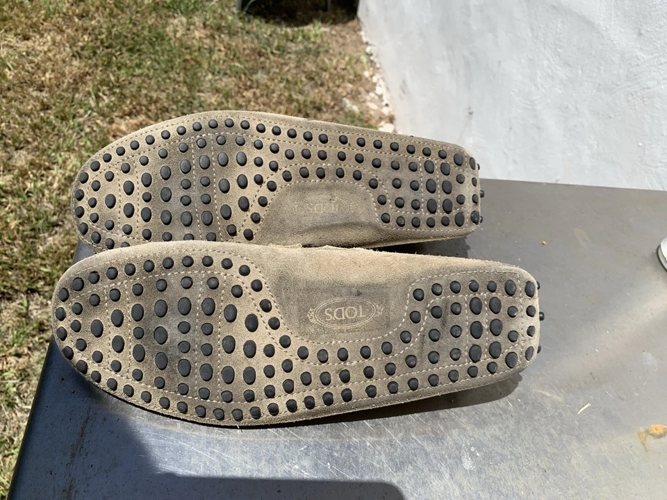 Tod’s Gommino Sand Suede Tassel Driving Loafers UK6/US7 - Image 4 of 4