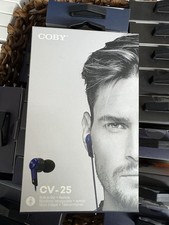 Earbuds - Remote - 3.5mm Headphones Coby CV-25 Built in Microphone